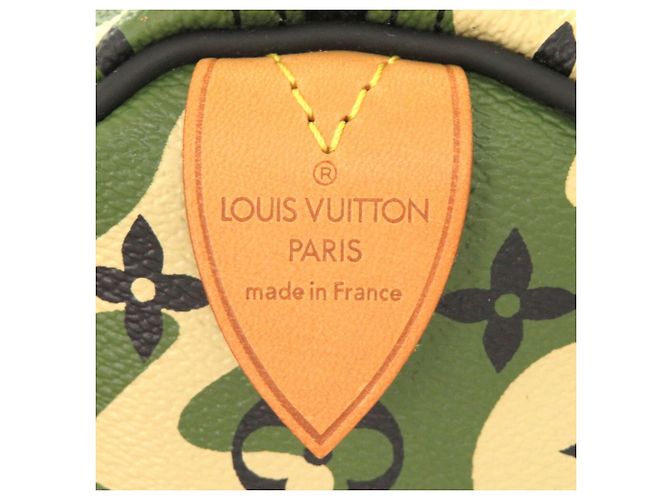 Borsa Boston Monogram Speedy 35 di Louis Vuitton Verde - vista 9