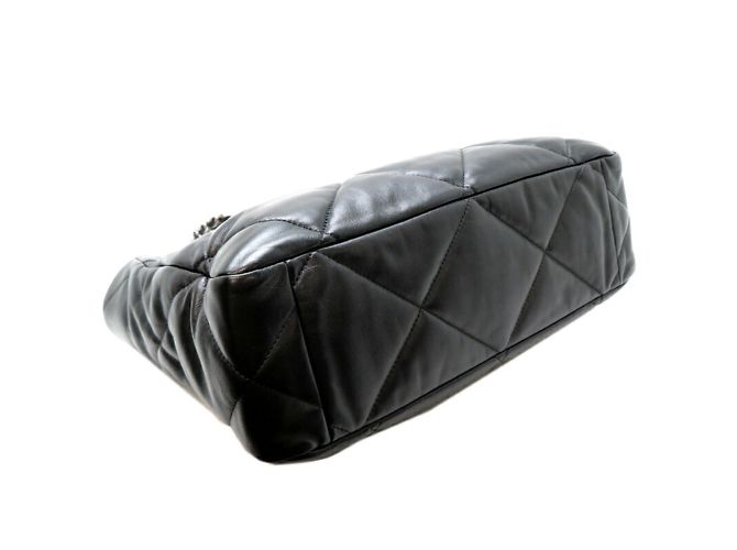 Borsa Tote Chanel 19 Chain per donne Nero - vista 3