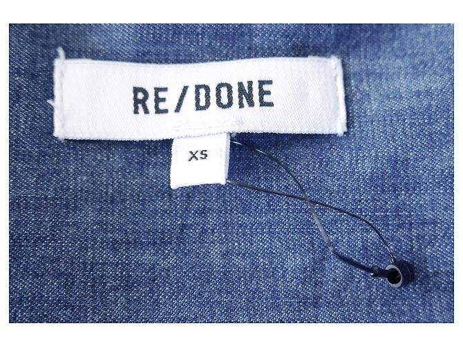 Camicia Western in denim Re/Done - vista 5