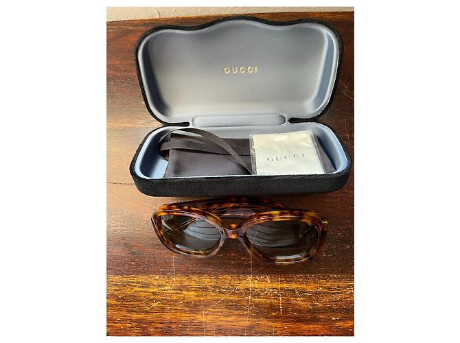 Gafas de sol Gucci unisex Marrón claro - vista 2
