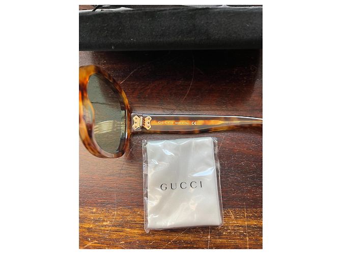 Gafas de sol Gucci unisex Marrón claro - vista 5