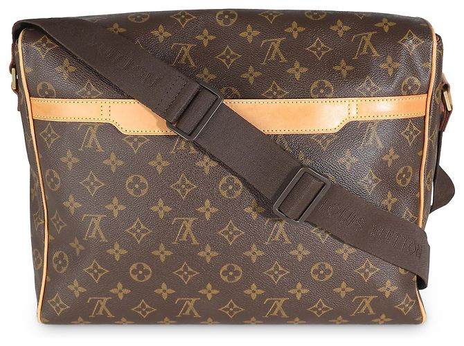 Borsa Messenger Abbesses in Tela Monogramma Louis Vuitton Marrone - vista 2