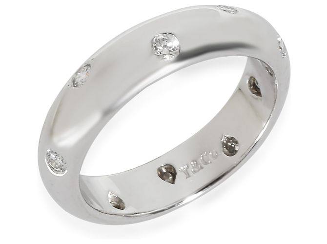 Anello Etoile Tiffany & Co. in Platino 0,25 CTW - vista 2