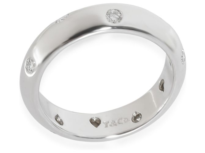 Anello Etoile Tiffany & Co. in Platino 0,25 CTW - vista 3