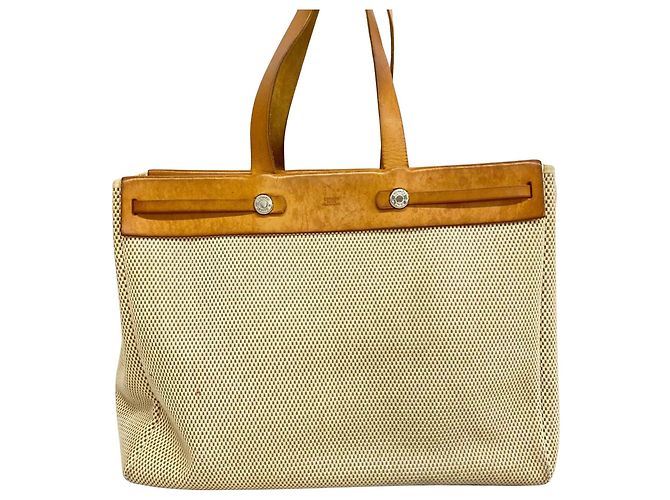 Hermès Herbag Bege - vista 2