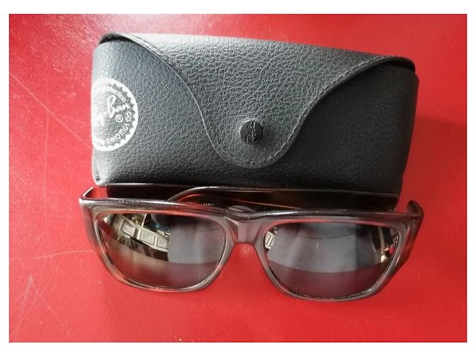 Occhiali da sole Ray-Ban Wayfarer Nomad marroni Marrone - vista 2