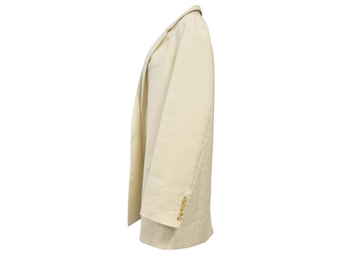 Blazer Joseph Julia em linho ecru Branco - vista 2