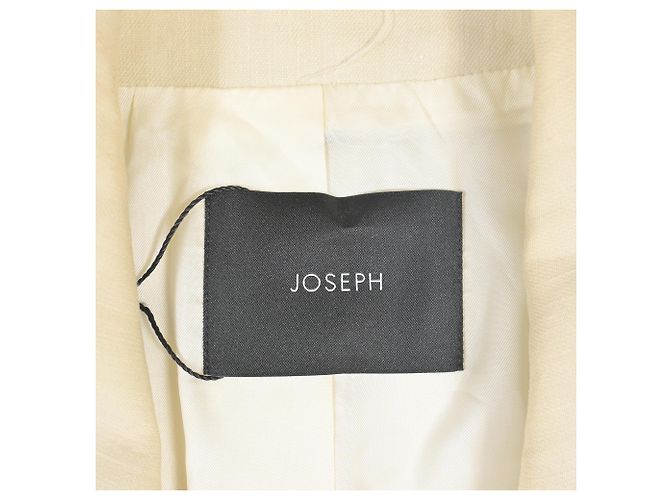 Blazer Joseph Julia em linho ecru Branco - vista 4