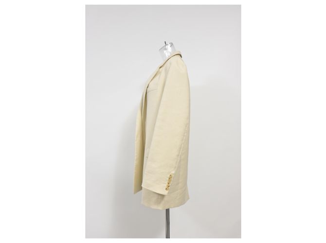 Blazer Joseph Julia em linho ecru Branco - vista 7