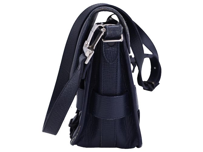 Borsa a tracolla classica PS11 di Proenza Schouler in pelle blu navy - vista 2