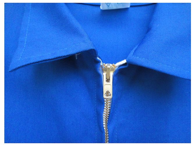 Autre Marque Kidur Blue Cotton Work Jacket - view 6