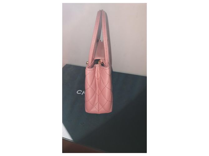 Girl Chanel Kelly Nano Tasche Rosa Leder Pink - Ansicht 12