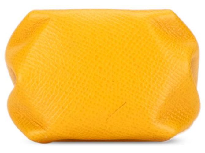 Pochette Vespa Courchevel Gialla Hermès Giallo - vista 4
