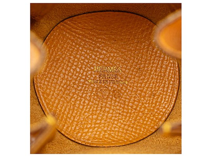 Pochette Vespa Courchevel Gialla Hermès Giallo - vista 6