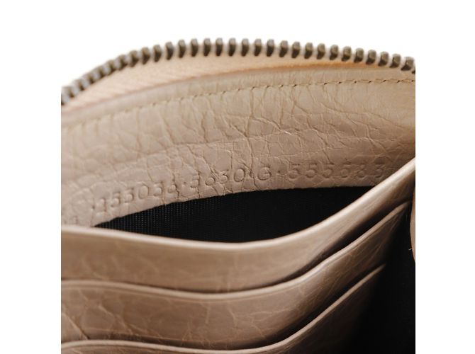 Everyday Cartera larga continental clásica Balenciaga Rosa Beige - vista 14