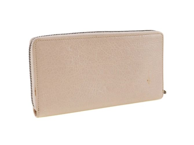 Everyday Cartera larga continental clásica Balenciaga Rosa Beige - vista 3