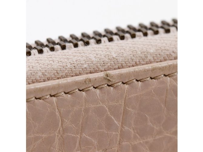 Everyday Cartera larga continental clásica Balenciaga Rosa Beige - vista 8