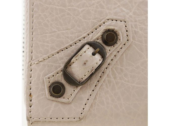 Everyday Cartera larga continental clásica Balenciaga Rosa Beige - vista 9