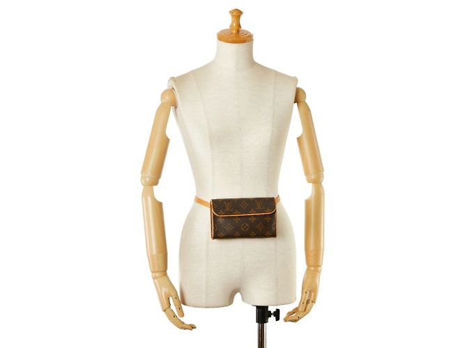 Borsa a corpo Florentine Monogram di Louis Vuitton Marrone - vista 11