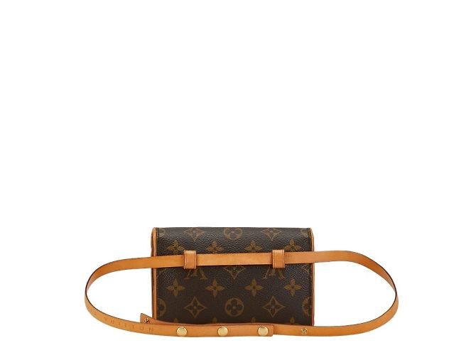Borsa a corpo Florentine Monogram di Louis Vuitton Marrone - vista 3