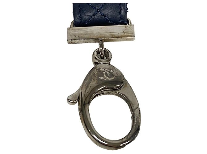 Accesorio de cuello Chanel con la marca Coco Azul marino - vista 6