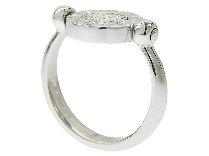 Bulgari Bvlgari Ring aus Weißgold Größe 10.5 Golden - Ansicht 3