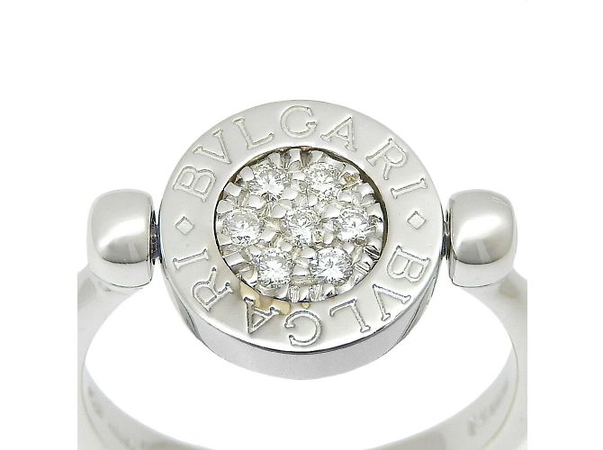 Bulgari Bvlgari Ring aus Weißgold Größe 10.5 Golden - Ansicht 4