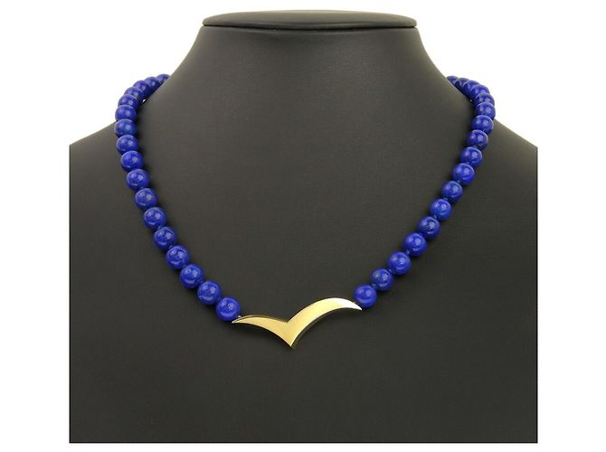 Collana Gabbiano Tiffany & Co. Blu - vista 2