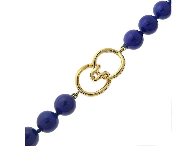 Collana Gabbiano Tiffany & Co. Blu - vista 5