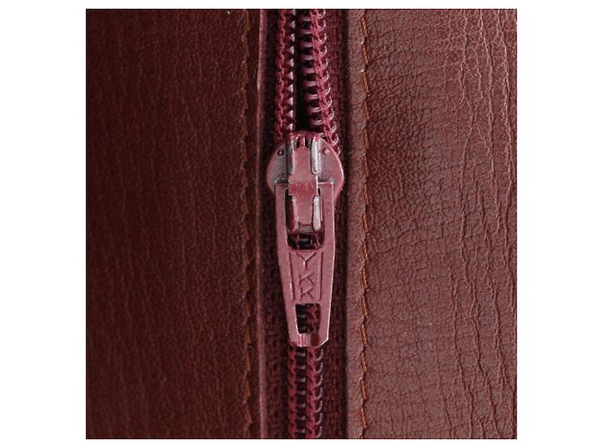 Borsa a spalla Cartier Must Line Bordò - vista 8
