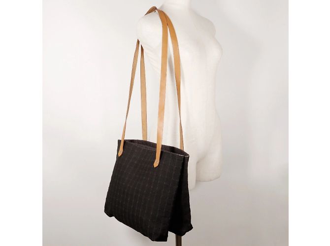 Hermès Borsa a Spalla Hippo de Poche Hermes Amedaba Nero - vista 10