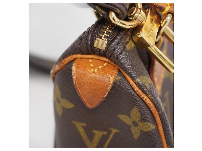 Borsa a mano Speedy Monogram Louis Vuitton Marrone Monogramma - vista 12