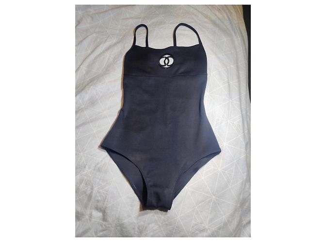 Costume da bagno intero Chanel nero - vista 2