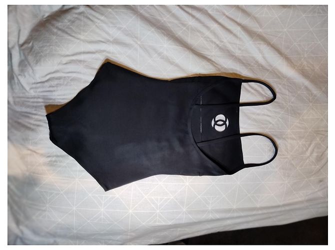 Costume da bagno intero Chanel nero - vista 5