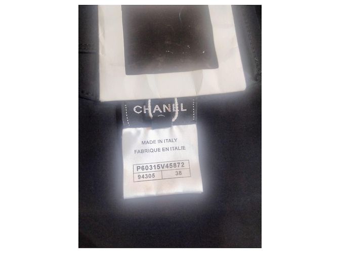Costume da bagno intero Chanel nero - vista 7