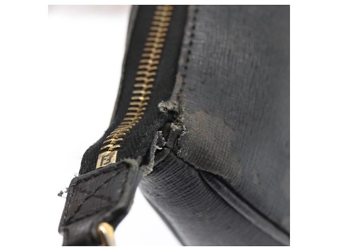 Borsa a Spalla FENDI in Pelle Blu Navy Auth 80189 - vista 7