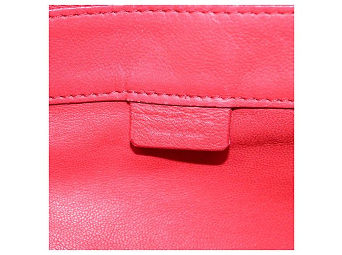 Céline Borsa Tote in pelle rossa CELINE Auth bs15628 Rosso - vista 16
