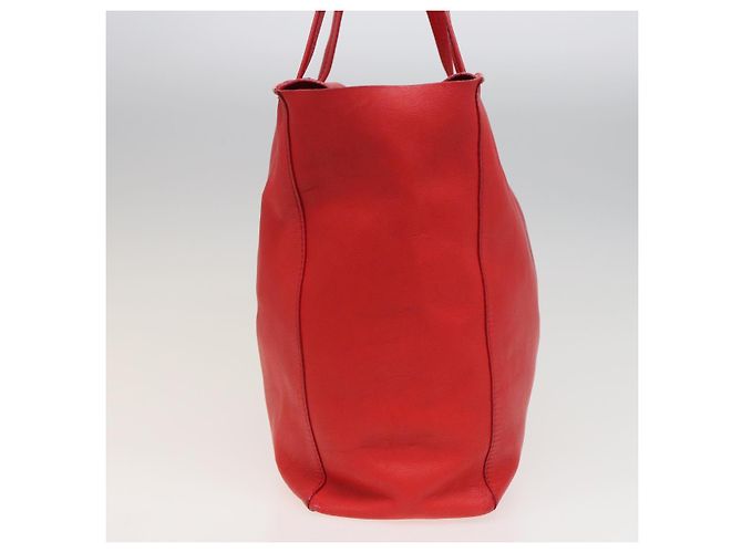 Céline Borsa Tote in pelle rossa CELINE Auth bs15628 Rosso - vista 4