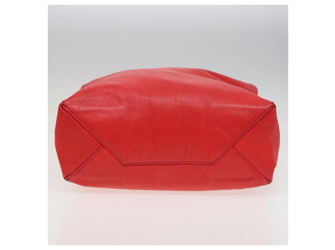 Céline Borsa Tote in pelle rossa CELINE Auth bs15628 Rosso - vista 9