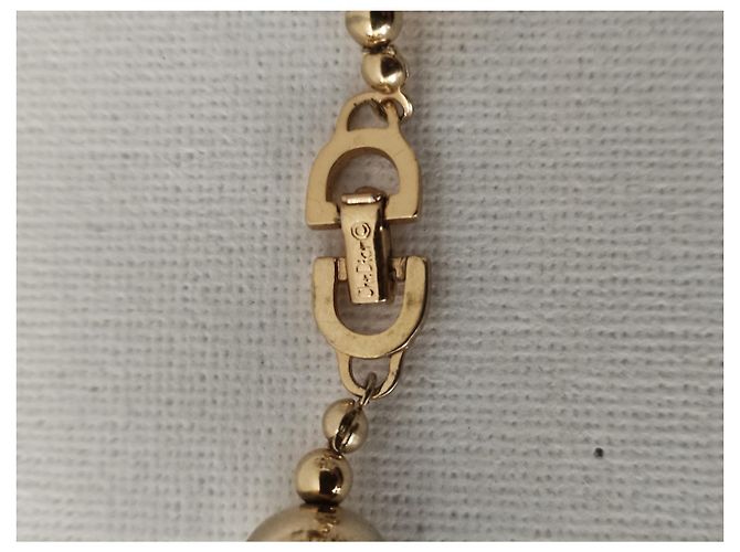 Collana Christian Dior in Cristallo Iridescente e Placcato Oro - vista 6