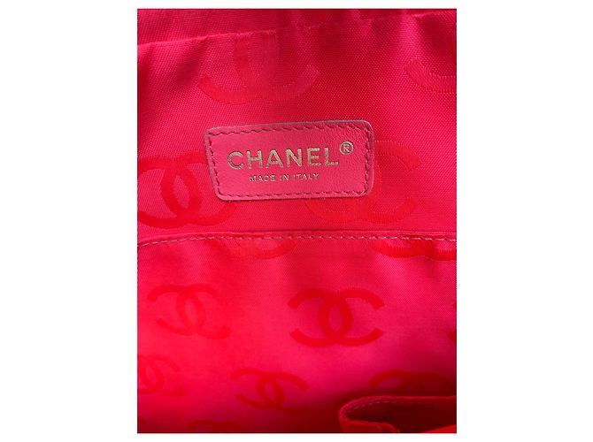 Borsa messenger piatta Chanel Cambon in pelle bianca Bianco - vista 14