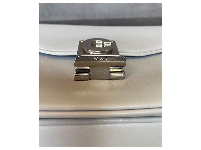 Céline Medium C Bag in pelle grigia Grigio - vista 13