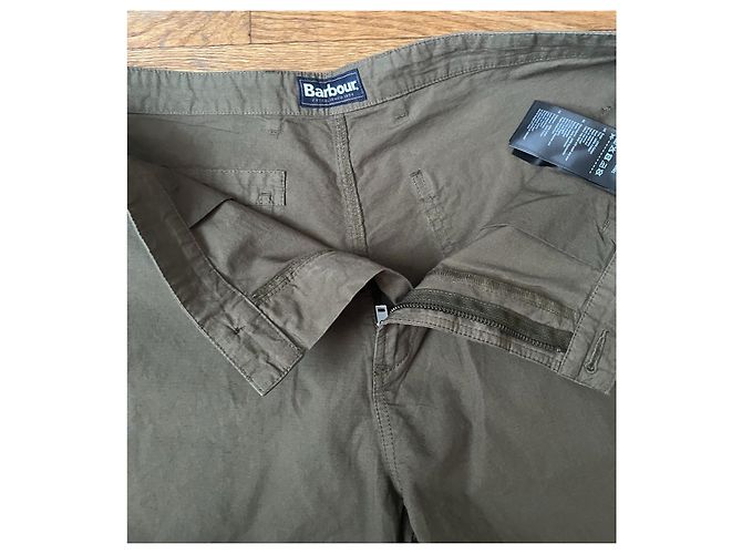Bermuda corta Barbour per uomo Cachi - vista 4