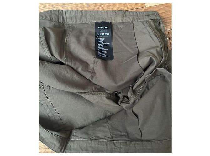 Bermuda corta Barbour per uomo Cachi - vista 6