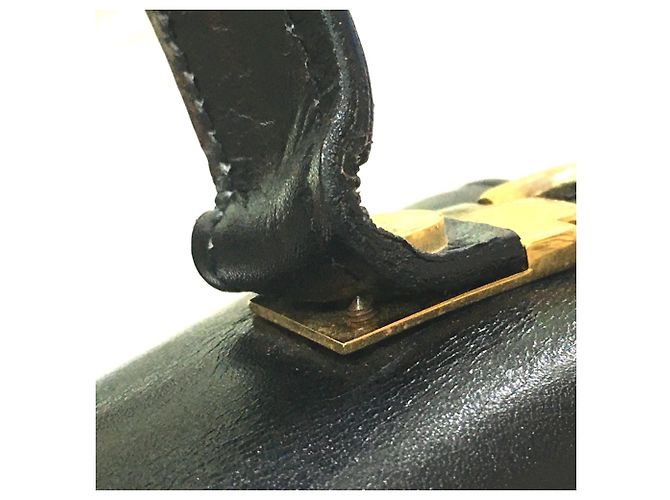 Borsa a Spalla Gancini di Salvatore Ferragamo Nero - vista 13