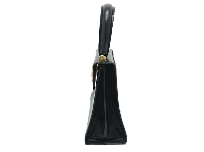 Borsa a Spalla Gancini di Salvatore Ferragamo Nero - vista 3