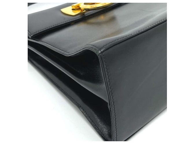 Borsa a Spalla Gancini di Salvatore Ferragamo Nero - vista 5