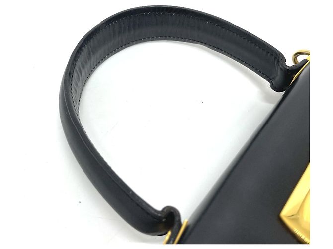 Borsa a Spalla Gancini di Salvatore Ferragamo Nero - vista 7