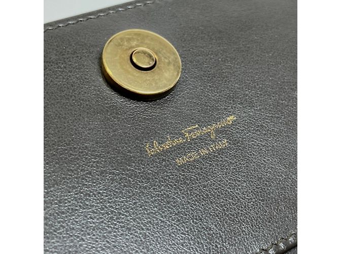 Borsa a Spalla 2WAY Salvatore Ferragamo Bianco - vista 12