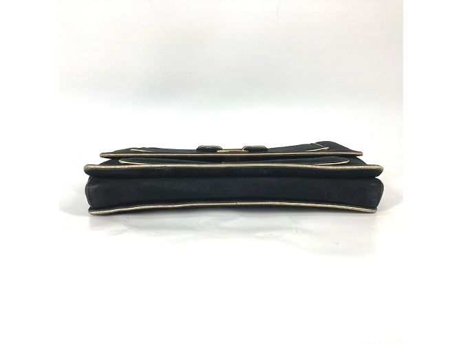 Borsa a spalla in pelle nera Salvatore Ferragamo Nero - vista 5